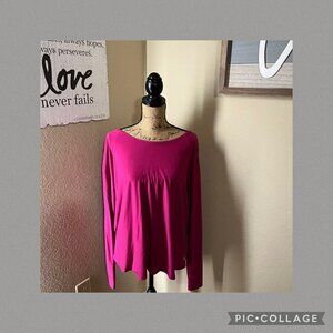Zelos Raspberry Longsleeve shirt